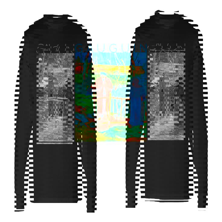 こんにちはゴーギャンさん 長袖Tシャツ