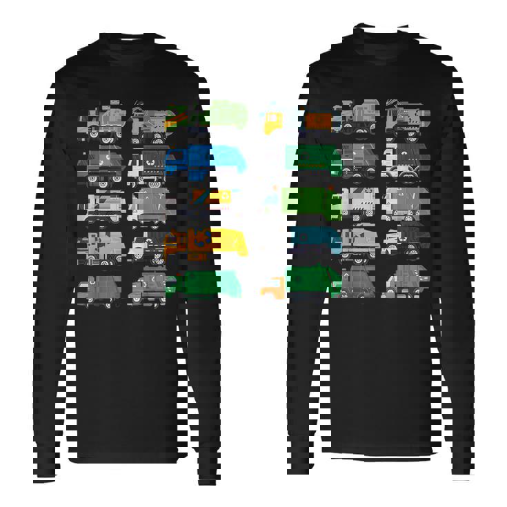 ごみ収集車 ゴミ ゴミ分別 コスチューム キッズ 幼児 長袖Tシャツ ギフトのアイデア