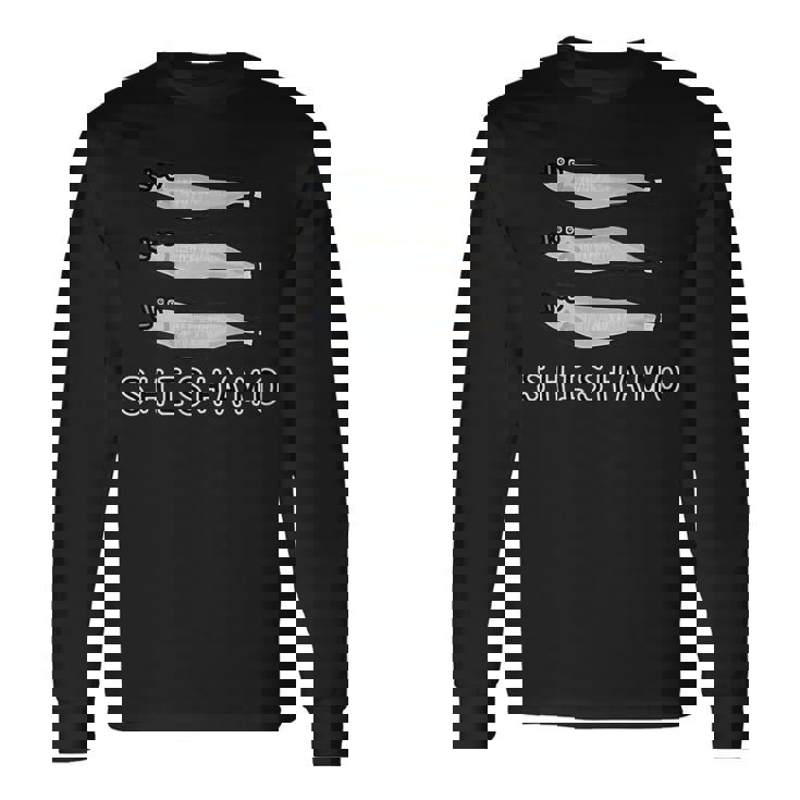 ししゃもさん 長袖Tシャツ ギフトのアイデア