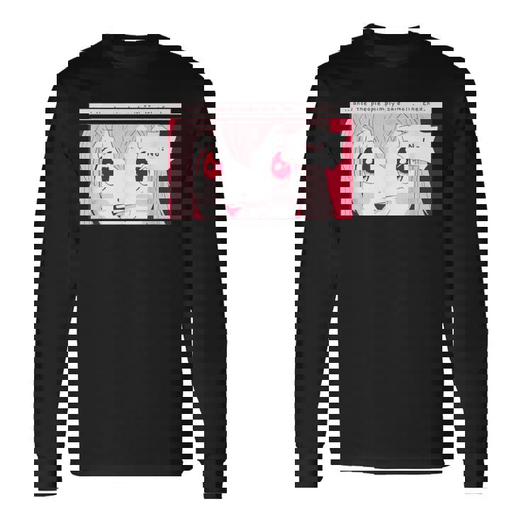 そして人々は単にnoThe End平和と言った。 長袖Tシャツ