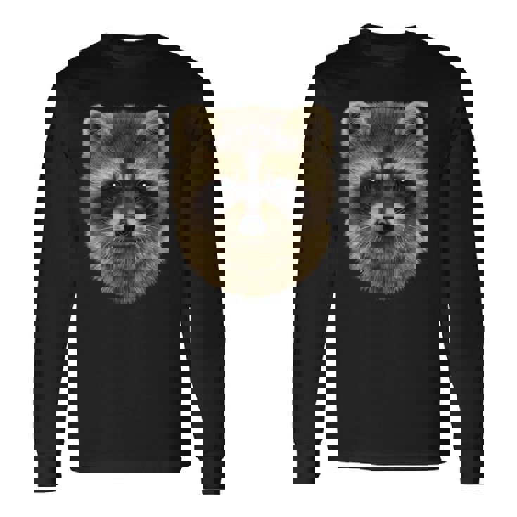 たぬき 狸 長袖Tシャツ