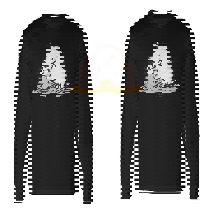 ねこぺん日和 ぎゅっ 長袖Tシャツ