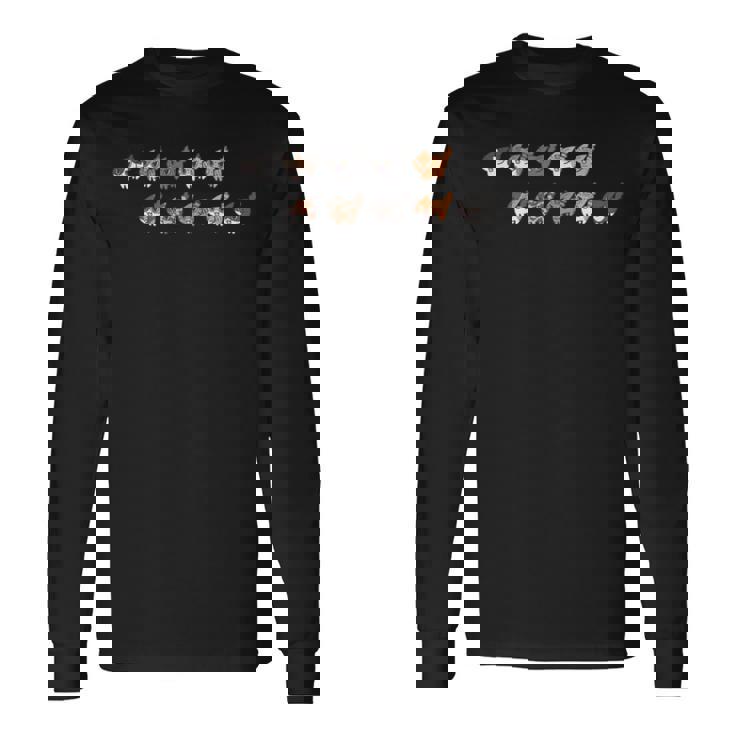 ねこシャー×１０ 長袖tシャツ 長袖Tシャツ