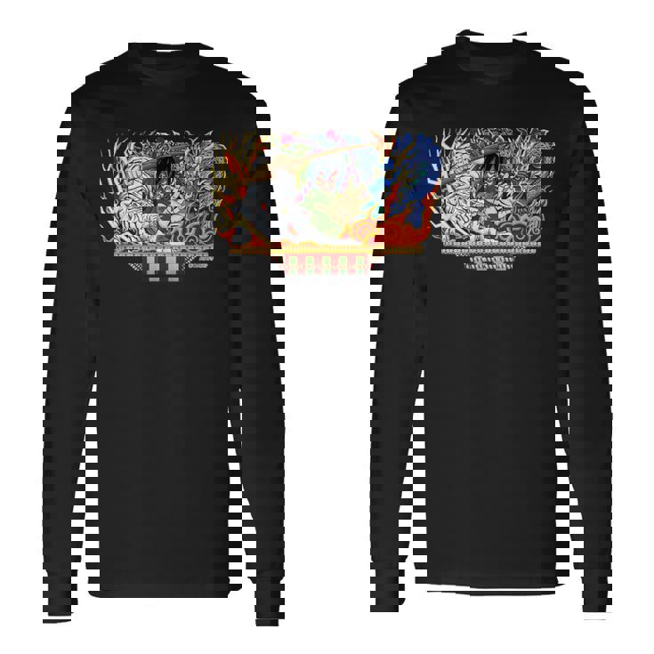 ねぶたデザイン タイガ 長袖Tシャツ