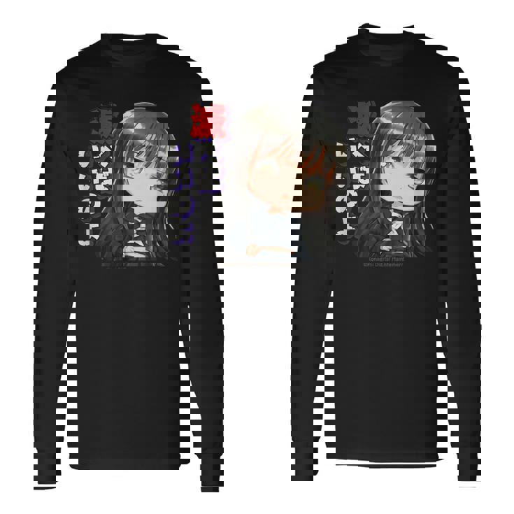 ひなビタスタンプ 凛03「滅べばいいのよ」 長袖Tシャツ