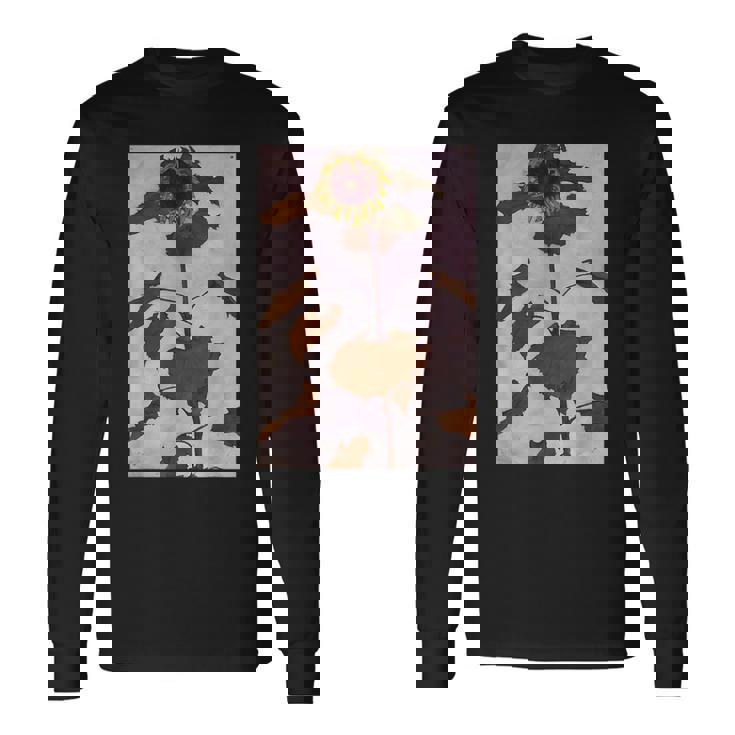 ひまわり By エゴン・シーレ 1909 長袖Tシャツ