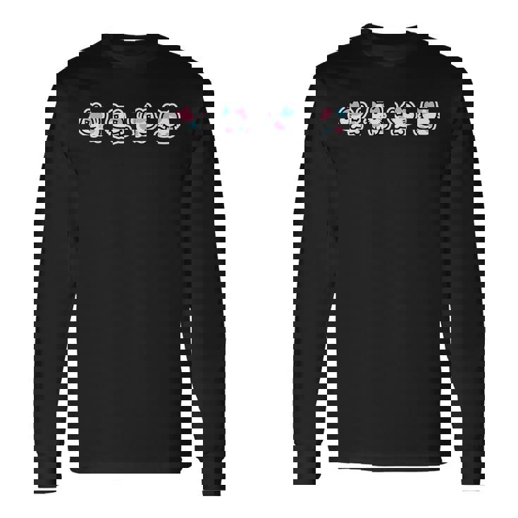 びーえするるる【Bsテレ東公式】全身360°イラストtシャツ（ブラック） 長袖Tシャツ ギフトのアイデア