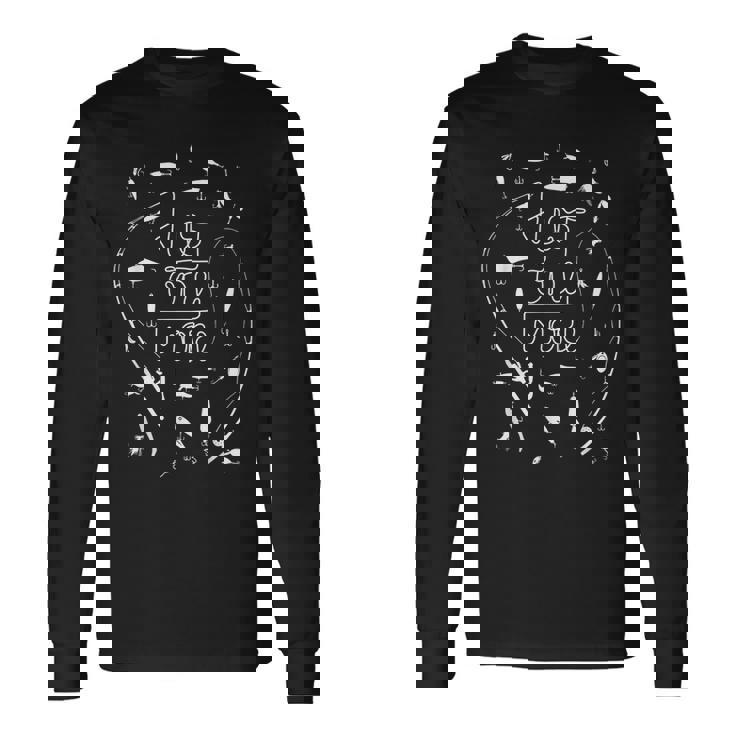 もう1つのルアー-面白い釣り 長袖Tシャツ