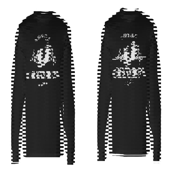 もうすぐおじいちゃん、新しいおじいちゃんになる 長袖Tシャツ