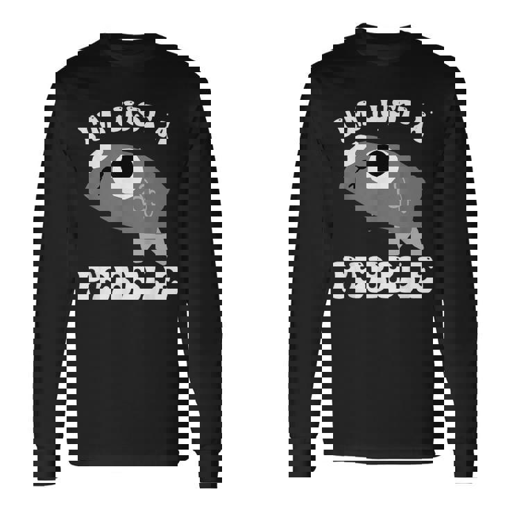 アイム・ジャスト・ア・ペブル・ダンディーズ・ワールド 長袖Tシャツ