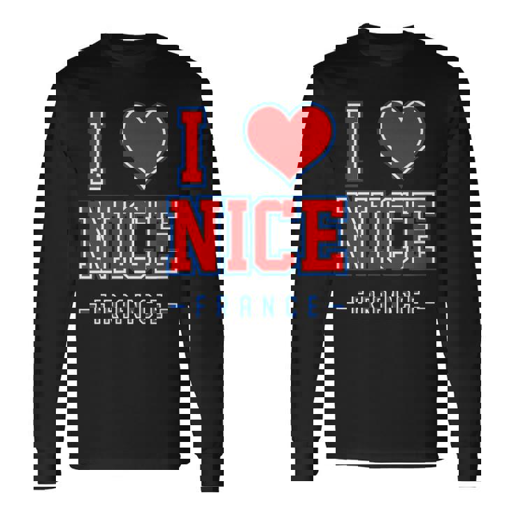 アイラブニースフランス 長袖Tシャツ