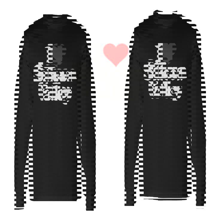 アイラブハートシリコンバレーv カリフォルニア 長袖Tシャツ