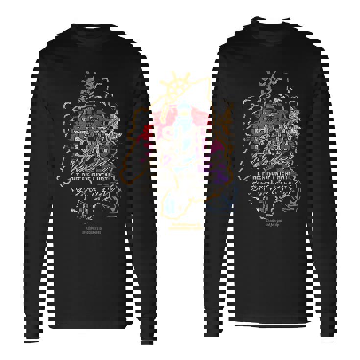 アイラ島シングルモルトファンのためのウイスキーデザイン ウイスキー 長袖Tシャツ