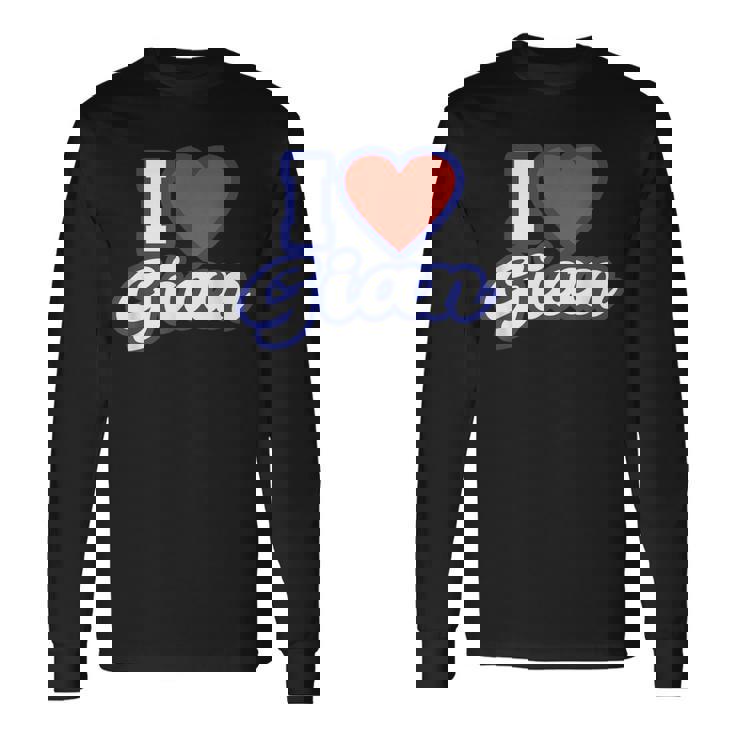 アイ・ラブ・ジャイアン 長袖Tシャツ