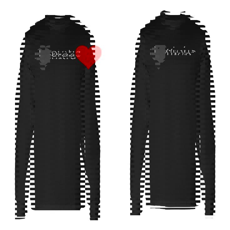 アイ・ラブ・チワワ 長袖Tシャツ