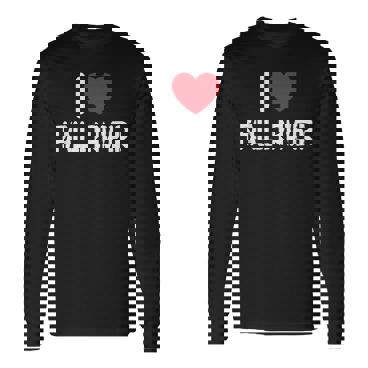 アイ・ラブ・フォール・リバー 長袖Tシャツ