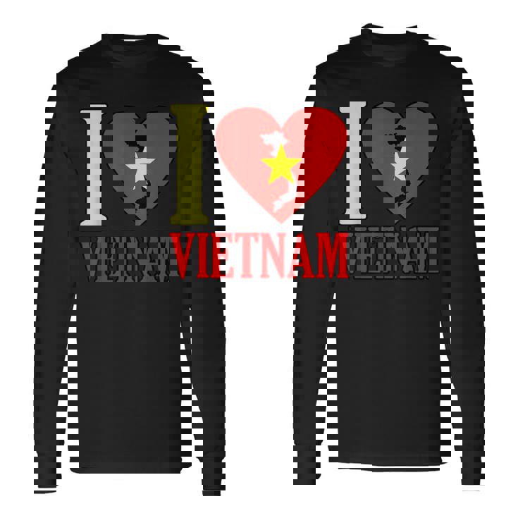 アイ・ラブ・ベトナム 長袖Tシャツ