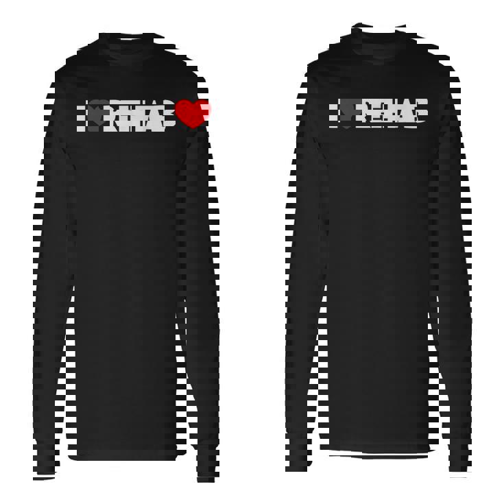 アイ・ラブ・リハビリ 長袖Tシャツ