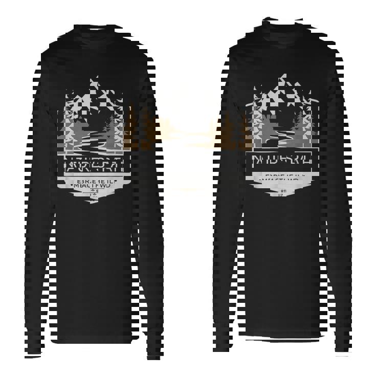 アウトドア＆サバイバルスタイル ハイキングと登山ファッション 長袖Tシャツ