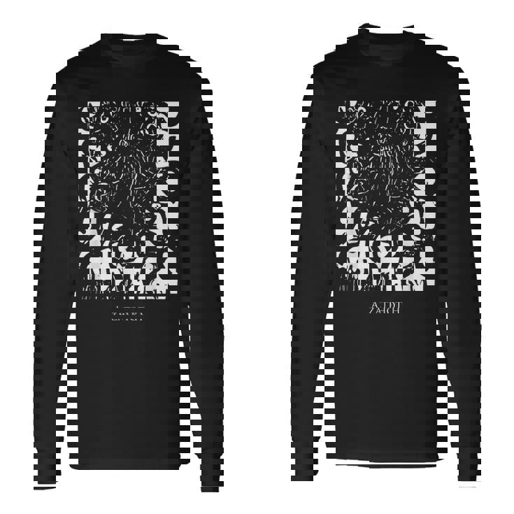 アザトース 這い寄る混沌 コズミック・ホラー クトゥルフ神話 古の者たち Azathoth Chaos Cthulhu 長袖Tシャツ