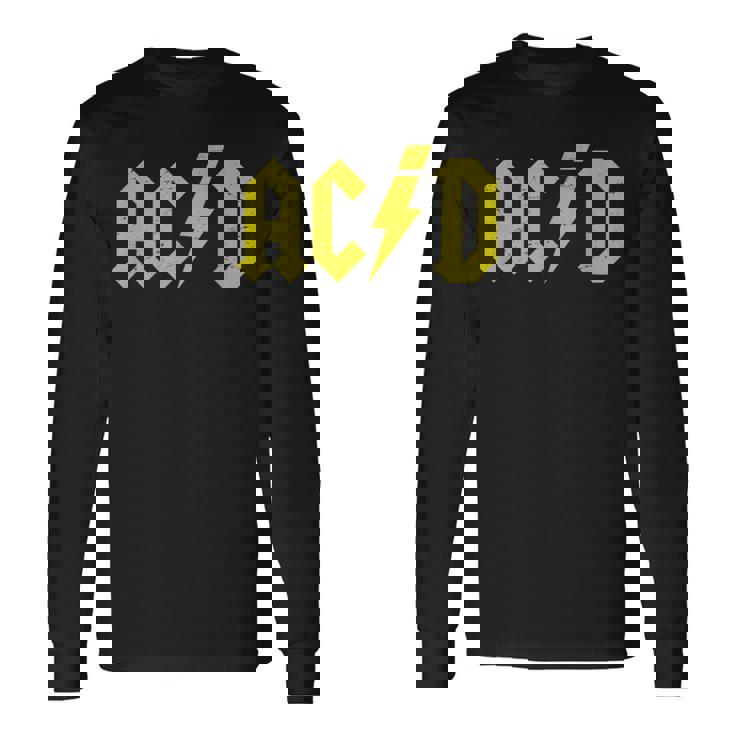 アシッドハウス テクノロック 電子ロック Edm音楽祭 長袖Tシャツ