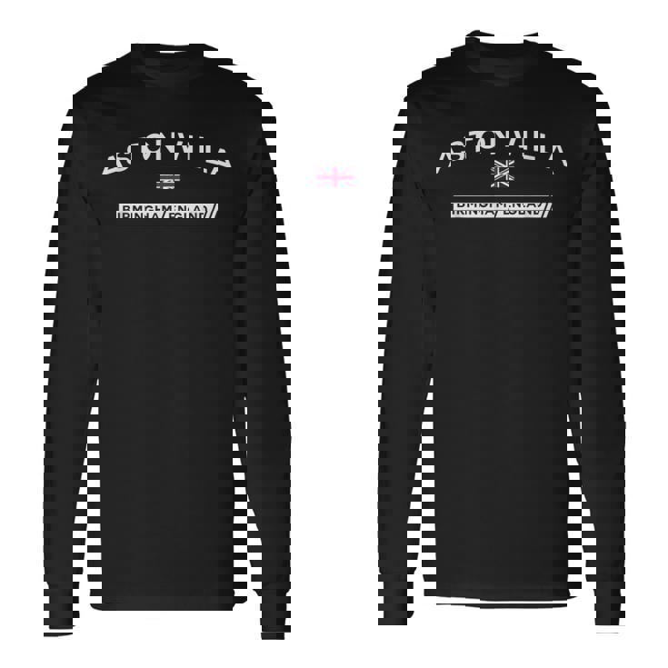 アストン ヴィラ タウン オブ バーミンガム イギリス イギリス 長袖Tシャツ