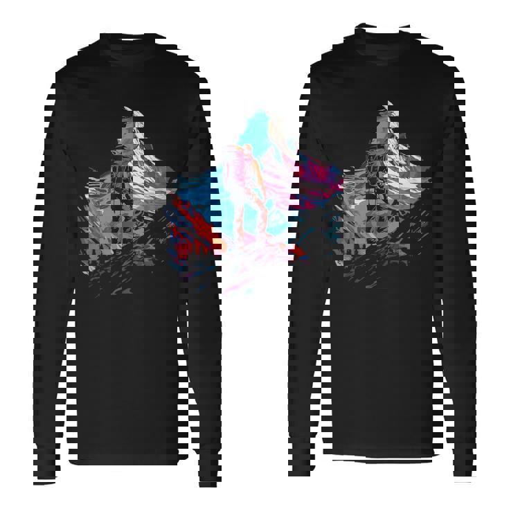 アドベンチャー登山 長袖Tシャツ