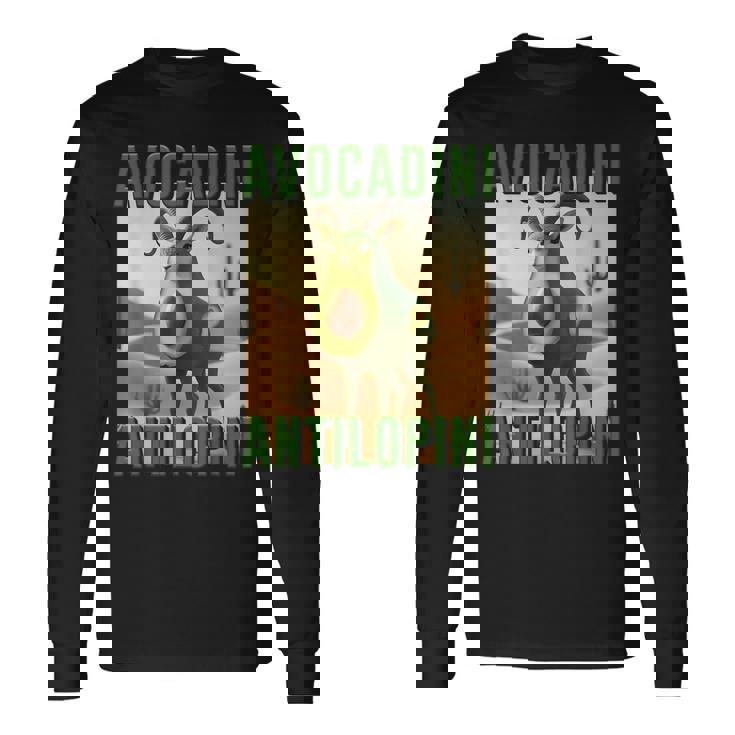 アボカディーニ アンティロピーニ イタリアン ブレイン モンスター Ai キッズ 長袖Tシャツ