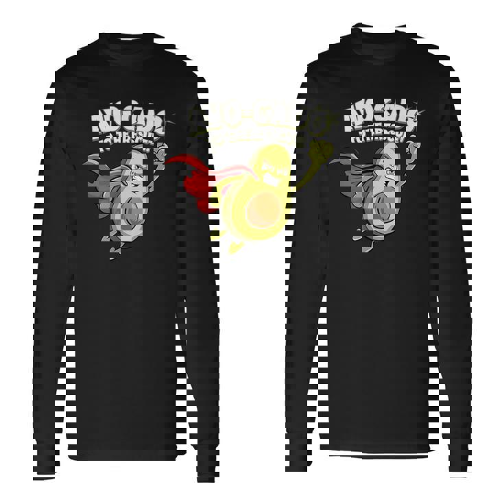 アボカド レスキュー トゥ ザ レスキュー 長袖Tシャツ