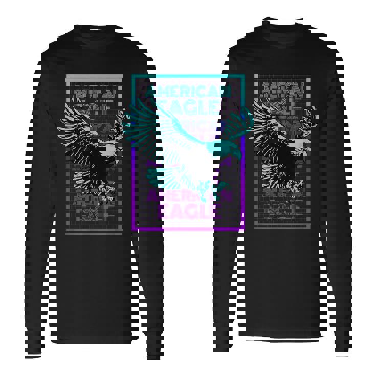 アメリカンイーグル ビンテージ レトロ アメリカンイーグル 長袖Tシャツ