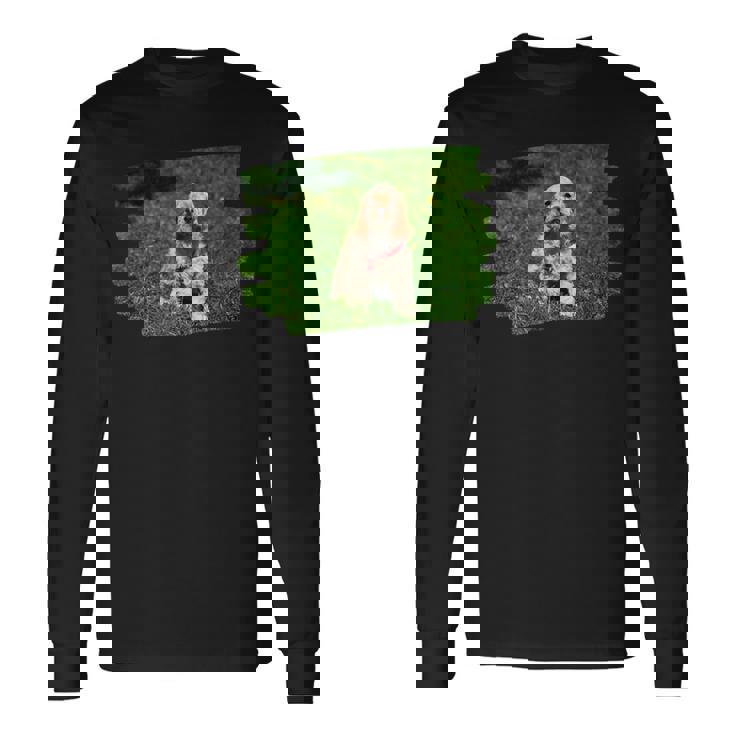 アメリカンコッカースパニエル 子犬 犬好き 長袖Tシャツ