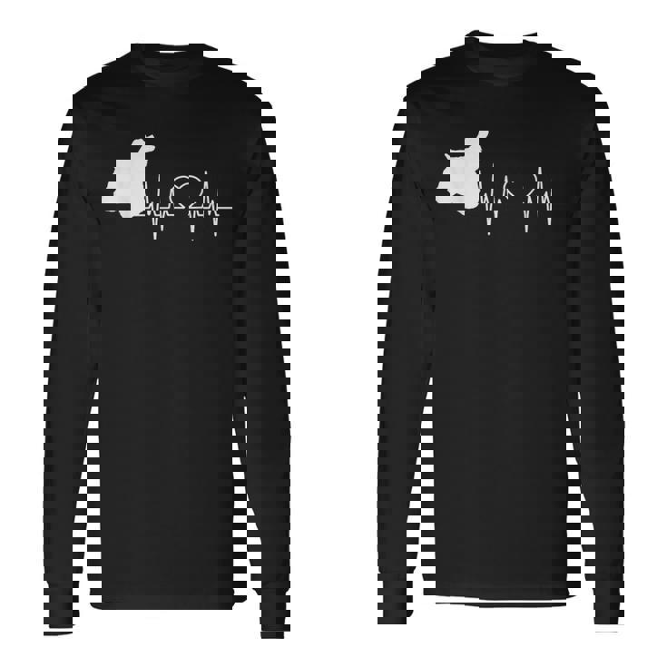 アメリカン・コッカー・スパニエル ハートビート 長袖Tシャツ