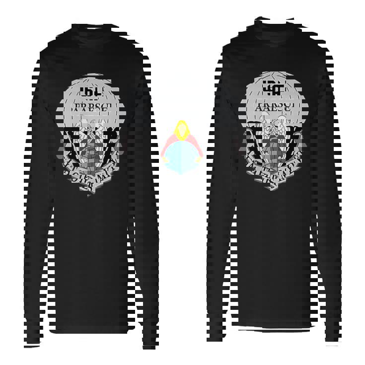 アメリカ空軍 Usaf パラレスキュー Pj救助医療回復 長袖Tシャツ