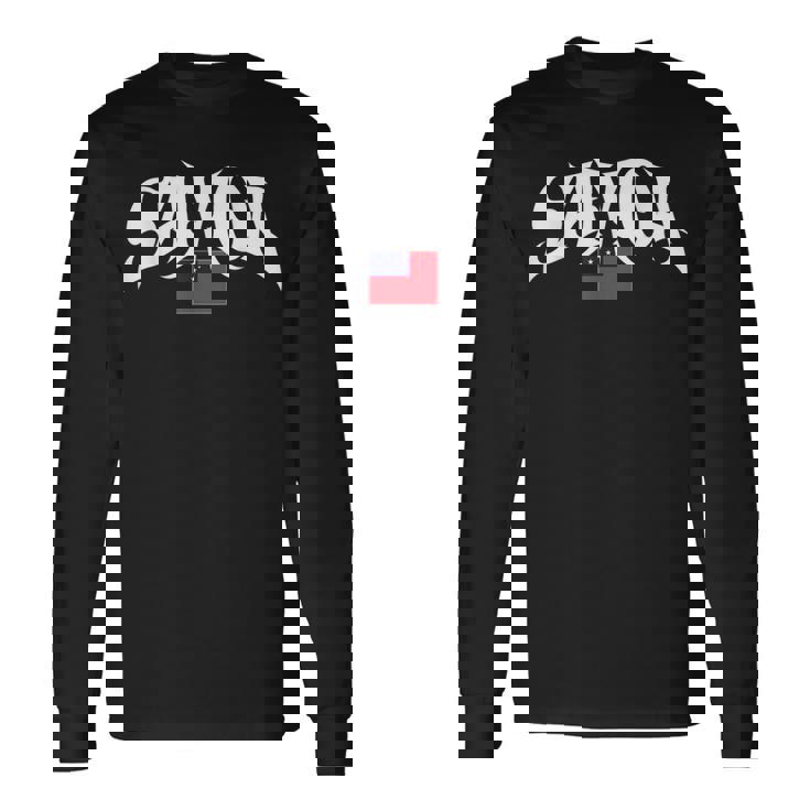 アメリカ領サモアタンクトップ 長袖Tシャツ