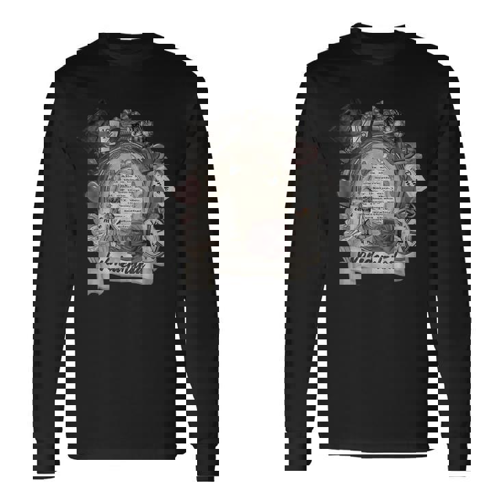 アリス & チェシャーキャット ワンダーランド エレメント 長袖Tシャツ