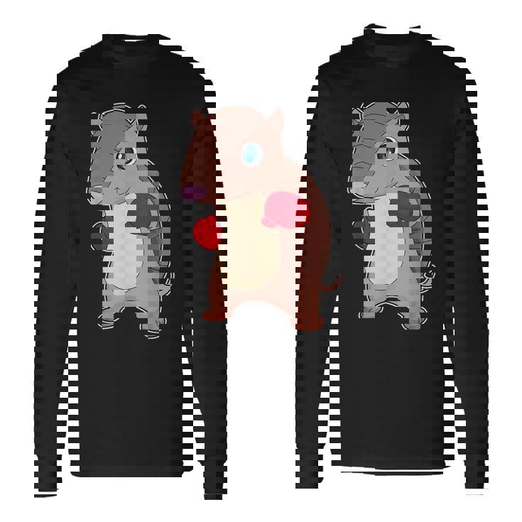 アルマジロ ボクサー ボクシンググローブ ボクシング 長袖Tシャツ