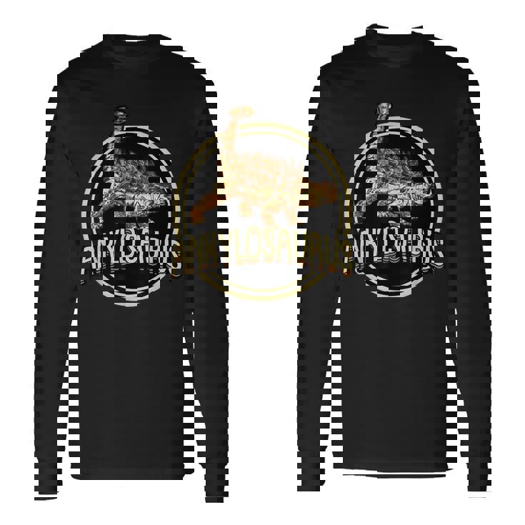 アンキロサウルス 長袖Tシャツ