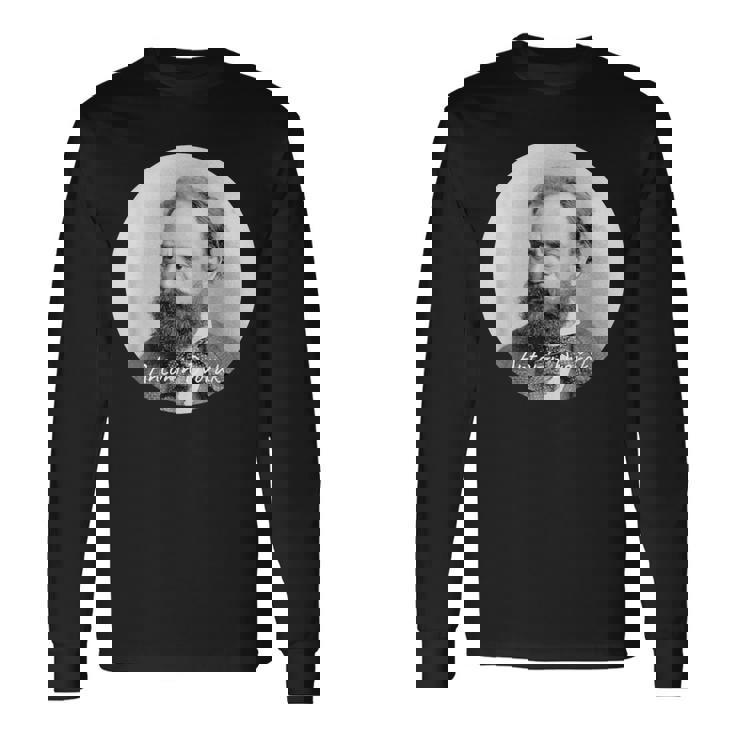 アントニン・ドヴォラックの作曲家の肖像画 長袖Tシャツ