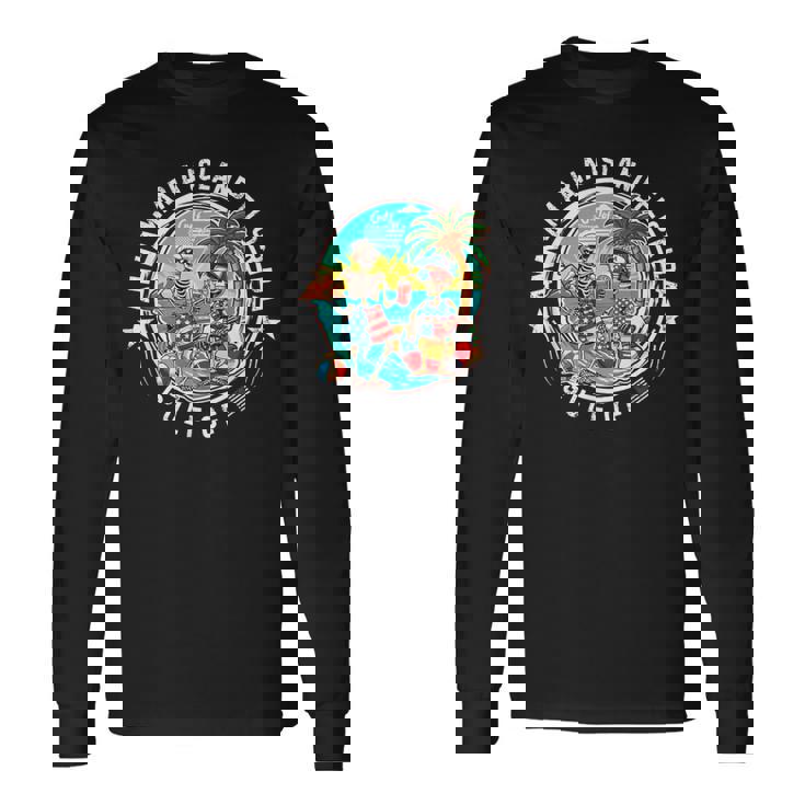 アンナマリアアイランドビーチフロリダメンズ&レディース 長袖Tシャツ