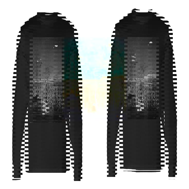 アンリ・ルソー作 カーニバル・イブニング 1886 長袖Tシャツ ギフトのアイデア