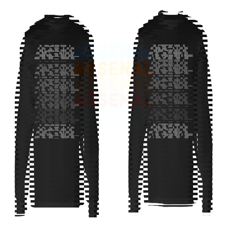 アーセナルフットボールチームファンへのギフトアイデア 長袖Tシャツ