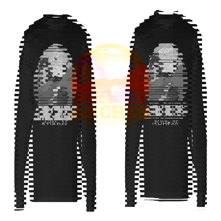 アーチーズ国立公園ユタ国立公園アーチーズ 長袖Tシャツ