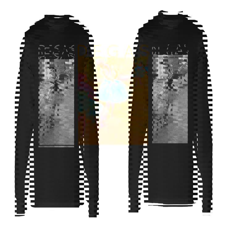 アーティストとバレリーナのためのエドガー・ドガのダンスレッスン 長袖Tシャツ