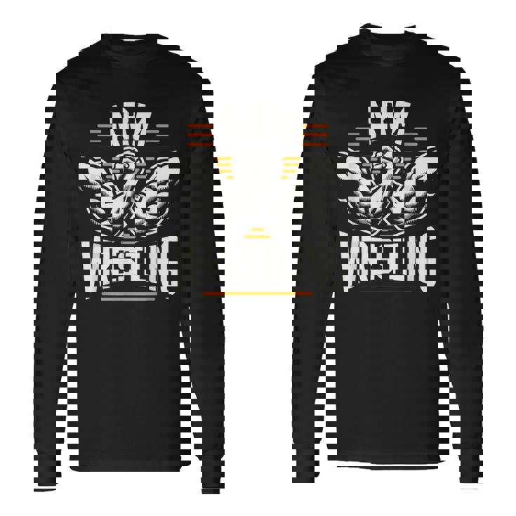 アームレスリング アームレスリング レスラー レスリング 長袖Tシャツ