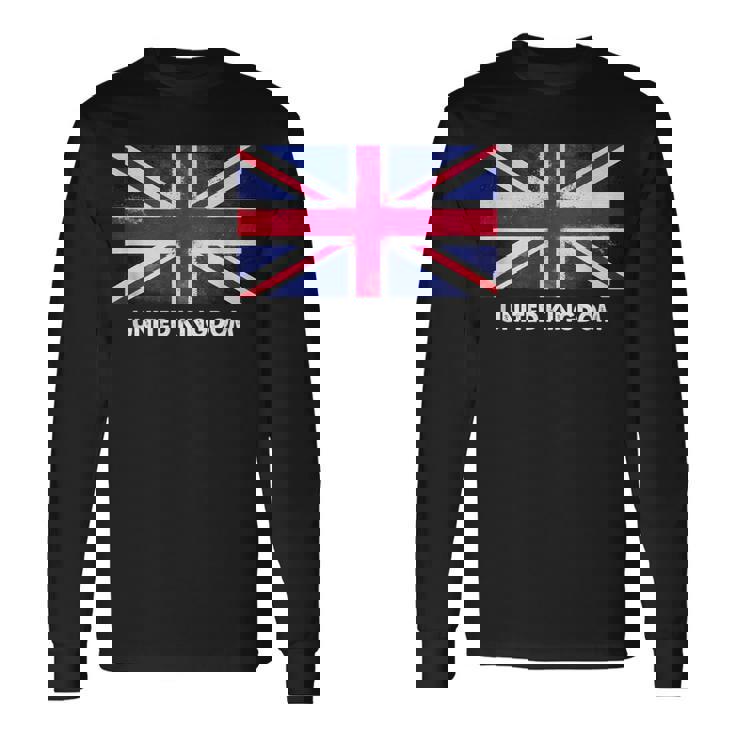 イギリス国旗tシャツ 長袖Tシャツ