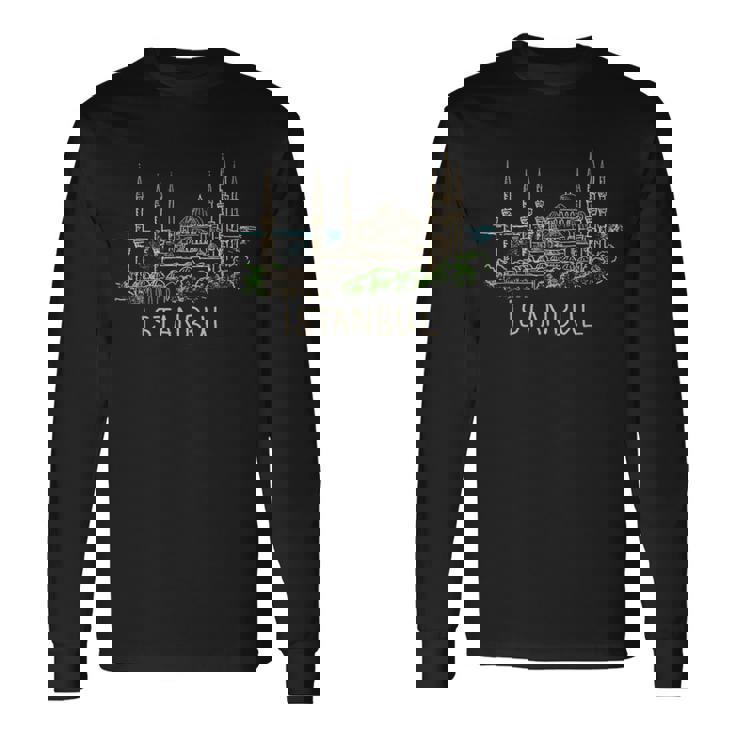 イスタンブールトルコ 長袖Tシャツ
