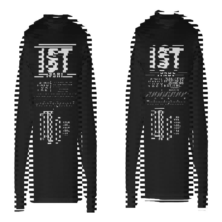 イスタンブール空港 トルコ 長袖Tシャツ ギフトのアイデア