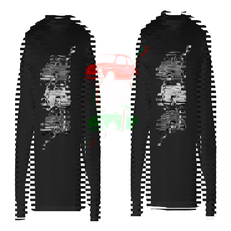 イタリア イタリア国旗 イタリア メンズレディースユース子供用 長袖Tシャツ