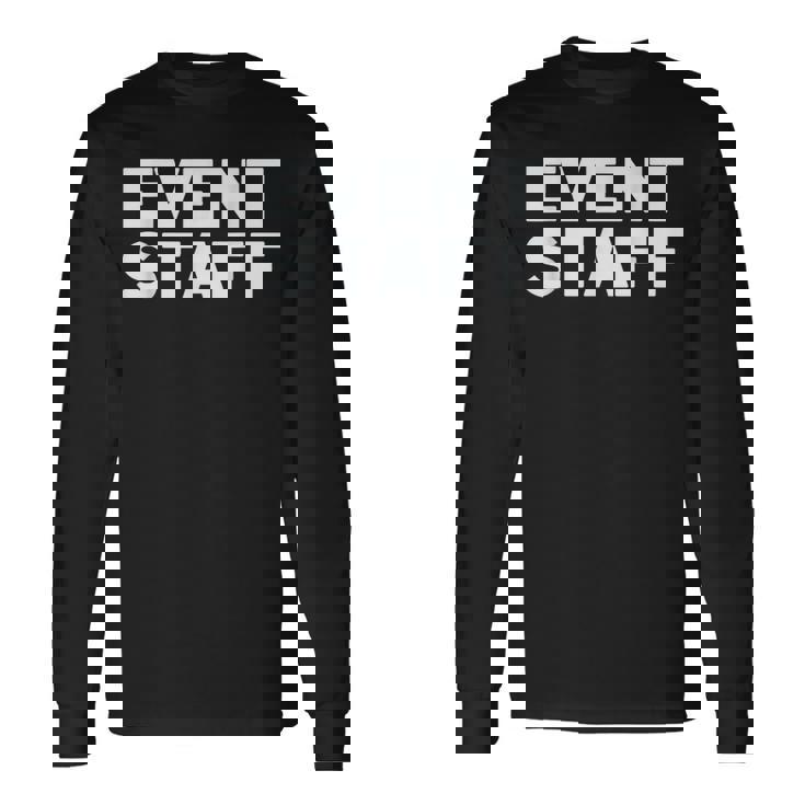イベントスタッフ 長袖Tシャツ