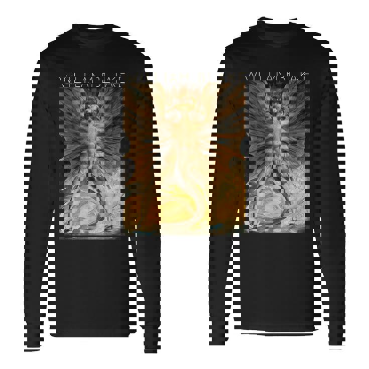 ウィリアム・ブレイク ドラゴンi アーティスト向け 長袖Tシャツ